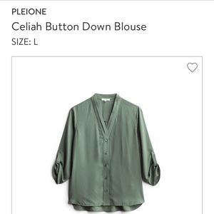 Green blouse